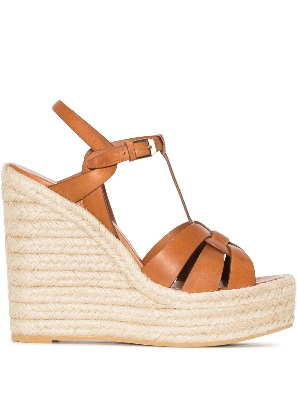 Saint Laurent Tribute Espadrille Wedge