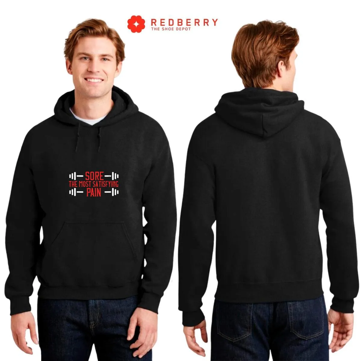 Sudadera Hombre  Hoodie Fitness Gym Ejercicio 024