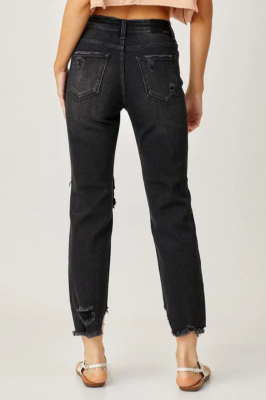 Tapered Boyfriend Jeans