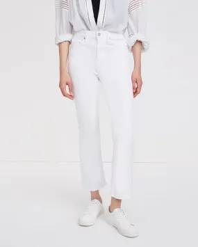 THE HIGH WAIST SLIM KICK (LUXE WHITE) - 7 FOR ALL MANKIND